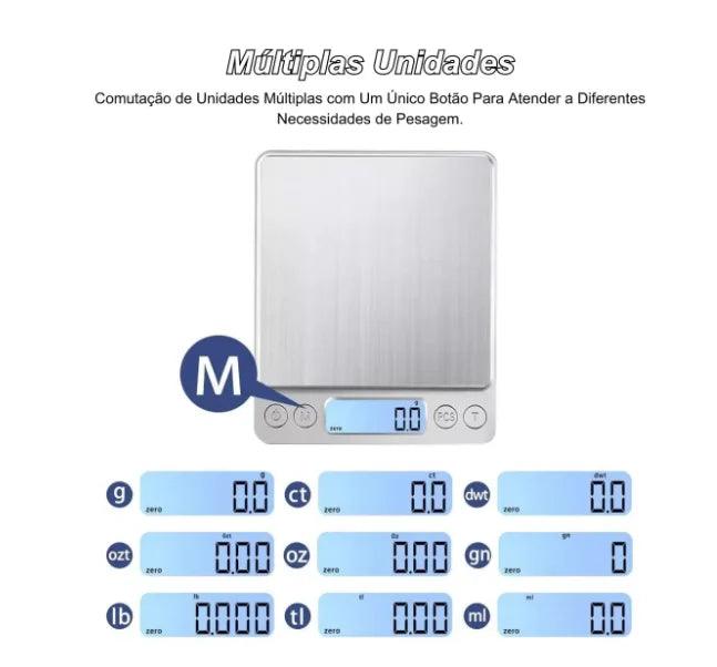 Mini Balança Digital Com Alta Precisão